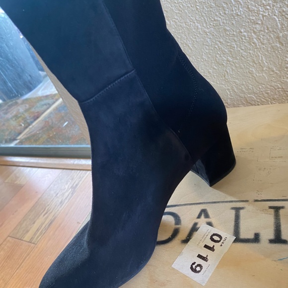 Stuart Weitzman Reserve boots in suede - Picture 4 of 11